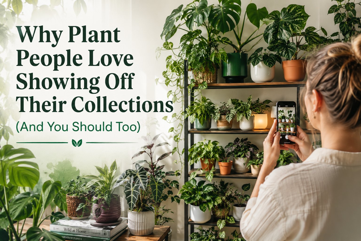 Cover image for Why Plant People Love Showing Off Their Collections (And You Should Too)
